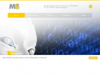 m-engineering.net Webseite Vorschau