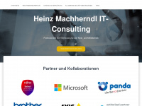 machherndl.net Webseite Vorschau