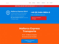 mallorca-express.net Webseite Vorschau