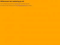 marketing-ja.net Webseite Vorschau