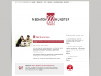 mediation-muenster.net Webseite Vorschau