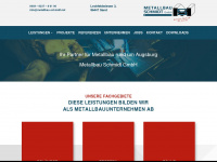 metallbau-schmidt.net Webseite Vorschau