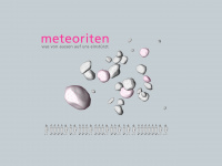 meteoriten.org Webseite Vorschau