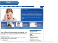migraene.net Webseite Vorschau