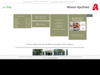 moewen-apotheke.net Webseite Vorschau