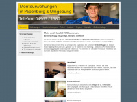 monteurwohnung.net Webseite Vorschau