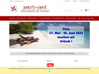 patch-yard.de Webseite Vorschau