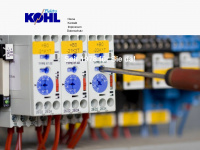 kohl-elektro.de Webseite Vorschau