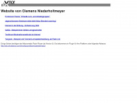 nixnor.net Webseite Vorschau