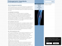 osteogenesis-imperfecta.net Webseite Vorschau