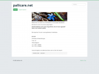 pallicare.net Webseite Vorschau