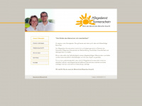 pflegedienst-sonnenschein.net Webseite Vorschau