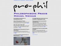 philosophical-counseling.net Webseite Vorschau