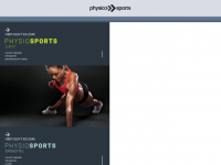physio-sports.net Webseite Vorschau
