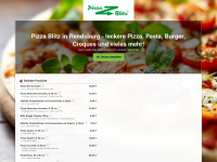 pizzablitz.net Webseite Vorschau