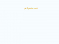 pollpeter.net Webseite Vorschau