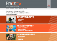 prassl.net Webseite Vorschau