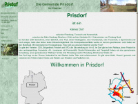 prisdorf.net Webseite Vorschau