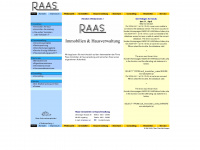 raas.net Webseite Vorschau