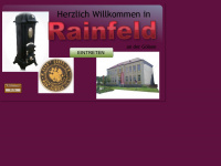 rainfeld.net Webseite Vorschau