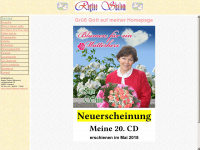 regine-shalom.net Webseite Vorschau