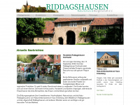 riddagshausen.net Webseite Vorschau