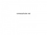 romeoschuler.net Webseite Vorschau