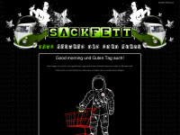 sackfett.net Webseite Vorschau
