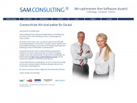 sam-consulting.net Webseite Vorschau