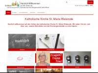 sankt-maria.net Webseite Vorschau