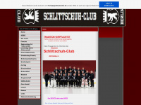 schlittschuhclub.de.tl Webseite Vorschau