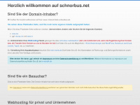 schnorbus.net Webseite Vorschau