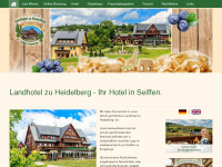 seiffen-erzgebirge.net Webseite Vorschau