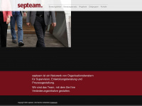 septeam.net Webseite Vorschau