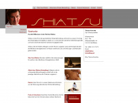 shiatsu-behandlung.net Webseite Vorschau