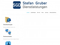 stefan-gruber.net Webseite Vorschau