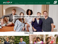 stift-mode.at Webseite Vorschau