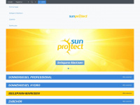 sunprotect.net Webseite Vorschau