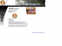 taekwondo-kim.net Webseite Vorschau