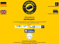 taxi-bamberg.net Webseite Vorschau