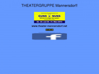 theater-mannersdorf.net Webseite Vorschau