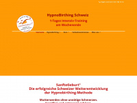 hypnobirthing-kurs.ch Webseite Vorschau