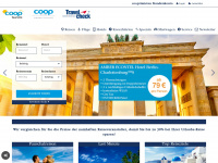 coop-touristik.de Webseite Vorschau