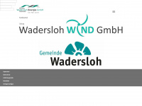 wadersloh-energie.de Webseite Vorschau