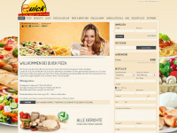 quickpizza.de Webseite Vorschau