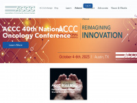 accc-cancer.org Webseite Vorschau