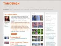 toridesign.wordpress.com Webseite Vorschau