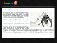 tretroller.net Webseite Vorschau
