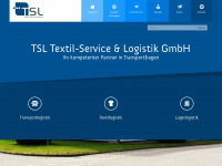 tsl-logistik.net Webseite Vorschau