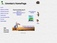 ummba.net Webseite Vorschau